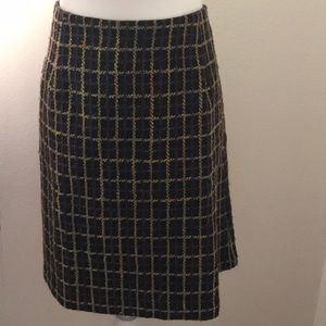Window Pane Miniskirt Anthropologie